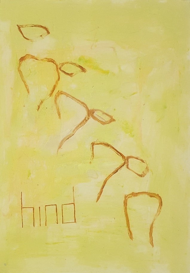 Hans Pfleiderer - 01.07.2019 - Öl auf Papier - 50cm x 70cm
